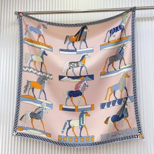 Hermes A Toute Allure Scarf 90 100% H004237S 06 - Image 16