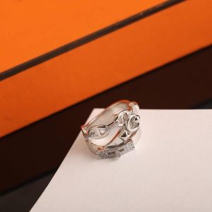 Hermes Alchimie Hermes Ring Rose Gold H110012B 00050 - Image 8