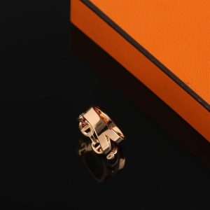 Hermes Alchimie Hermes Ring Rose Gold H110012B 00050 - Image 6