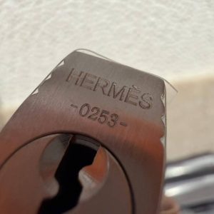 Hermes Birkin 30 Bag Handmade In Togo Calfskin Leather Silver Hardware 10 Craie 80 Gris Perle - Image 14