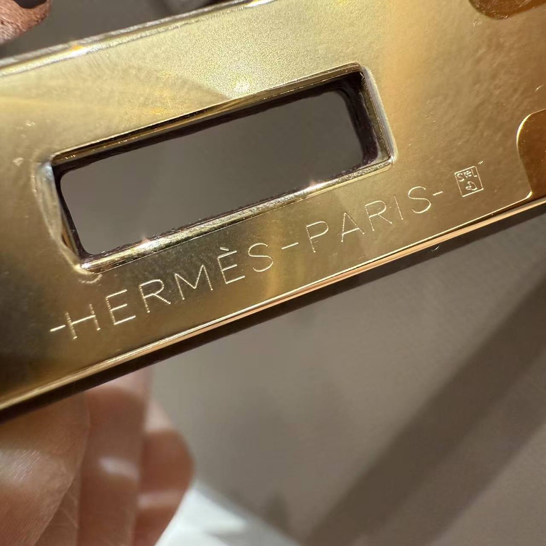 Hermes Birkin 30 Bag Handmade In Epsom Calfskin Leather Gold Hardware 18 Etoupe - Image 8