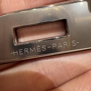 Hermes Birkin 30 Bag Handmade In Epsom Retourne Calfskin Leather Silver Hardware 18 Etoupe - Image 15