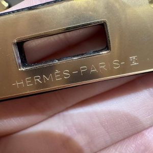 Hermes Birkin 30 Bag Handmade In Togo Calfskin Leather Gold Hardware 81 Gris Tourterelle 89 Noir - Image 13