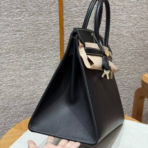 Alternative view of Hermes Birkin 30 Bag Handmade In Epsom Calfskin Leather Gold Hardware 89 Nior