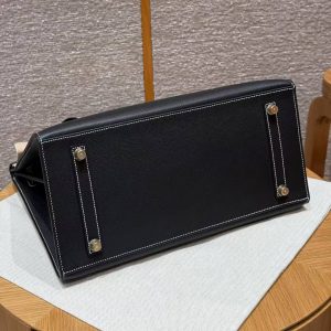Hermes Birkin 30 Bag Handmade In Epsom Calfskin Leather Gold Hardware 89 Nior - Image 11
