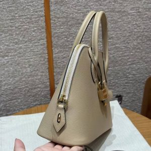 Hermes Bolide 1923 25 Bag Handmade In Evercolor Calfskin Leather Gold Hardware S2 Trench - Image 13