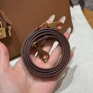 Hermes Bolide 1923 25 Bag Handmade In Togo Calfskin Leather Gold Hardware 37 Gold - Image 4
