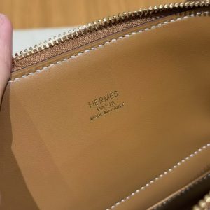 Hermes Bolide 27 Bag Handmade In Epsom Calfskin Leather Gold Hardware 37 Gold - Image 13