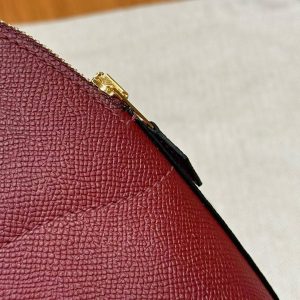Hermes Bolide 27 Bag Handmade In Epsom Calfskin Leather Gold Hardware 55 Rouge H - Image 10