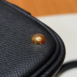 Hermes Bolide 27 Bag Handmade In Epsom Calfskin Leather Gold Hardware 89 Noir - Image 15