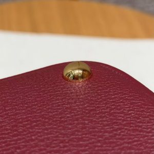 Hermes Bolide 31 Bag Handmade In Togo Calfskin Leather Gold Hardware 55 Rouge H - Image 7