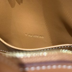 Hermes Bolide Mini 18 Bag Handmade In Chèvre Goatskin Leather Gold Hardware 37 Gold - Image 13