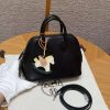 Hermes Bolide Mini 18 Bag Handmade In Chèvre Goatskin Leather Silver Hardware 89 Noir