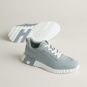 Bouncing Sneaker Men Calfskin Suede Goatskin Gris Nuage H221898ZH6M390 10