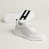 Hermes Bouncing Sneaker Men Graphic Calfskin Blanc H262848ZH90420