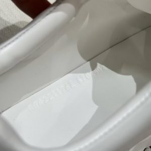 Hermes Bouncing Sneaker Women Calfskin and Suede Goatskin Blanc H242212Z 90340 - Image 3