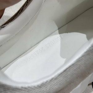 Hermes Bouncing Sneaker Women H canvas and Sport Calfskin Prunoir Blanc H261016Z 90360 - Image 4