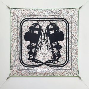 Hermes Brides de Gala au Fil de Soie Scarf 90 100% Silk H004310S 02 - Image 12