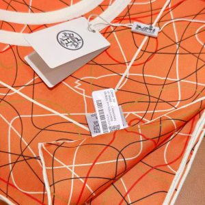 Hermes Brides de Gala au Fil de Soie Scarf 90 100% Silk H004310S 02 - Image 4