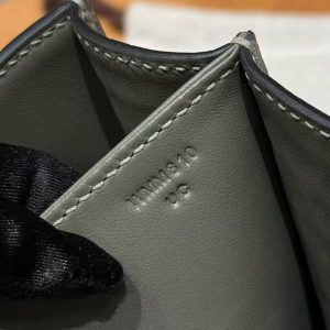 Hermes Constance 24 CM Bag Handmade In Bright Faced American Alligator Leather Silver Hardware 81 Girs Tourerlle - Image 9