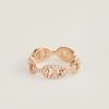 Hermes Chaine d'ancre Enchainee Ring Rose Gold H120646B 00047