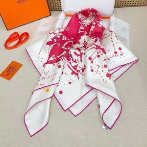 Hermes Cheval Surprise Double Face Scarf 90 100% Silk H904353S 03 - Image 9