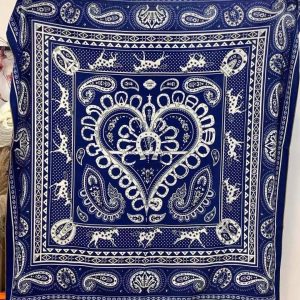 Hermes Cheval de Coeur Bandana Shawl 140 70% Cashmere 30% Silk H244259S 05 - Image 8