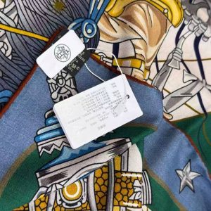 Hermes Chorus Stellarum Shawl 140 70% Cashmere 30% Silk H243912S 12 - Image 9