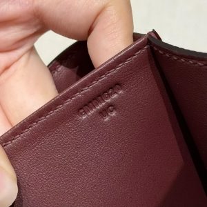Hermes Constance 18 CM Bag Handmade In Lizard Leather from South Africa Gold Hardware 55 Rouge H - Image 14