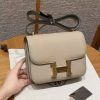 Hermes Constance 18 CM Bag Handmade In Epsom Calfskin Leather Gold Hardware S2 Trench
