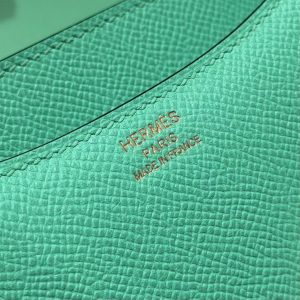 Hermes Constance 19 CM Bag Handmade In Epsom Calfskin Leather Gold Hardware 0Z Vert Comics - Image 13
