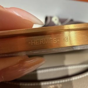 Hermes Constance 19 CM Bag Handmade In Epsom Calfskin Leather Gold Hardware 18 Etoupe - Image 14