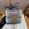 Hermes Constance 19 CM Bag Handmade In Lizard Leather from South Africa Gold Hardware 1B Ombre