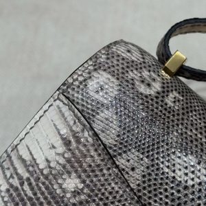 Hermes Constance 19 CM Bag Handmade In Lizard Leather from South Africa Gold Hardware 1B Ombre - Image 6
