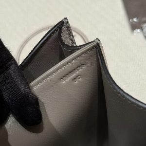 Hermes Constance 19 CM Bag Handmade In Lizard Leather from South Africa Silver Hardware 1B Ombre - Image 13
