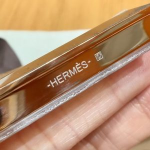 Hermes Constance 19 CM Bag Handmade In Chèvre Calfskin Leather Rose Gold Hardware 2J Quebracho - Image 14