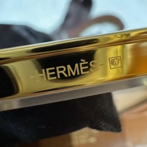 Hermes Constance 19 CM Bag Handmade In Matte Alligator Leather from Mississippi Gold Hardware 37 Gold - Image 15