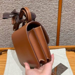 Hermes Constance 19 CM Bag Handmade In Swift Calfskin Leather Gold Hardware 37 Gold - Image 17