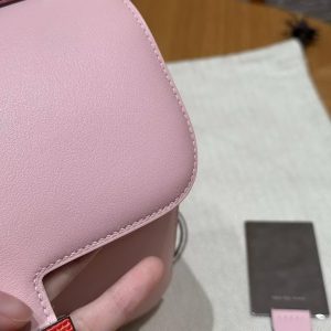 Hermes Constance 19 CM Bag Handmade In Swift Calfskin Leather Silver Hardware 3Q Rose Sakura 5P Pink - Image 14