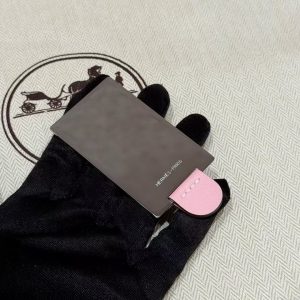 Hermes Constance 19 CM Bag Handmade In Swift Calfskin Leather Silver Hardware 3Q Rose Sakura - Image 6