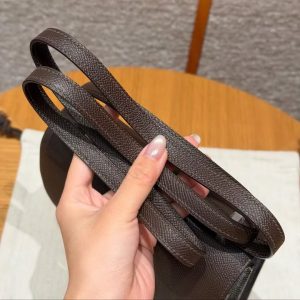 Hermes Constance 19 CM Bag Handmade In Epsom Calfskin Leather Etoupe Enamel Fittings Hardware 4C Ecorce - Image 11