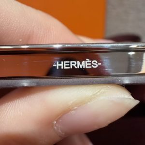 Hermes Constance 19 CM Bag Handmade In Epsom Calfskin Leather Silver Hardware 55 Rouge H - Image 13