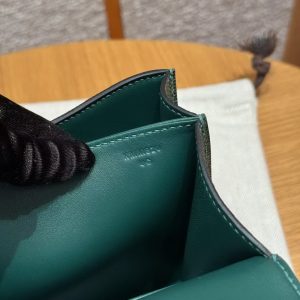Hermes Constance 19 CM Bag Handmade In Lizard Leather from South Africa Gold Hardware 60 Vert Cypress - Image 28