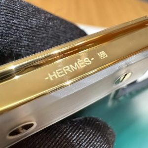 Hermes Constance 19 CM Bag Handmade In Lizard Leather from South Africa Gold Hardware 60 Vert Cypress - Image 27