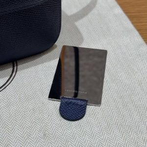 Hermes Constance 19 CM Bag Handmade In Epsom Calfskin Leather Gold Hardware 73 Blue Saphir - Image 14