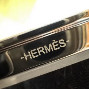Hermes Constance 19 CM Bag Handmade In KK Ostrich Leather from South Africa Silver Hardware 82 Girs Agate - Image 9