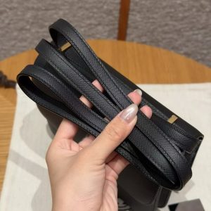 Hermes Constance 19 CM Bag Handmade In Epsom Calfskin Leather Gold Hardware 89 Noir - Image 3