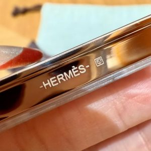 Hermes Constance 19 CM Bag Handmade In Chèvre Calfskin Leather Rose Gold Hardware OM Chai - Image 12