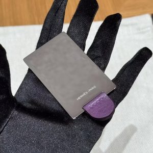 Hermes Constance 19 CM Bag Handmade In KK Ostrich Leather from South Africa Silver Hardware P9 Anemone - Image 11