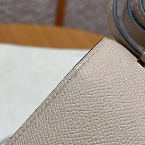 Hermes Constance 19 CM Bag Handmade In Epsom Calfskin Leather Rose Gold Hardware S2 Trench - Image 6